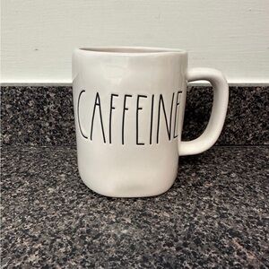 Rae Dunn CAFFEINE Mug NEW